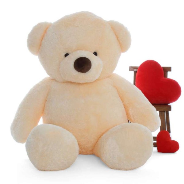 6 Feet Fat and Huge Peach Teddy Bear 6 Feet Fat and Huge Peach Teddy Bear